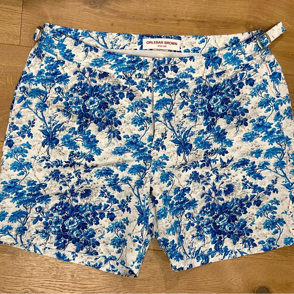 Orlebar Brown men’s swim trunks size 34 new without tags